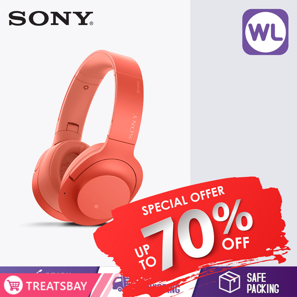 SONY WIRELESS NOISE CANCELLING HEADPHONES WH-H900N/RM (Twilight Red)