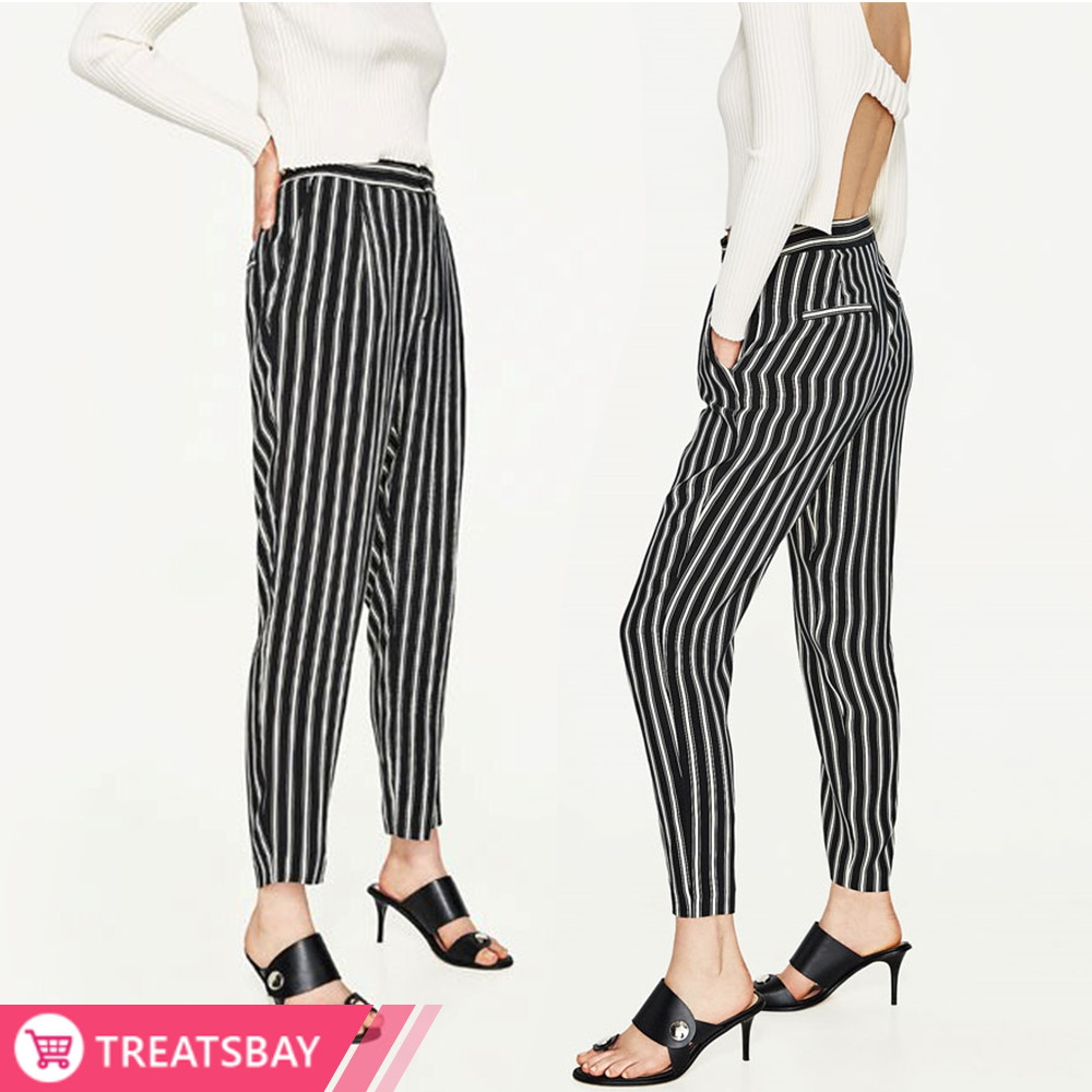 Stripe Long Pants