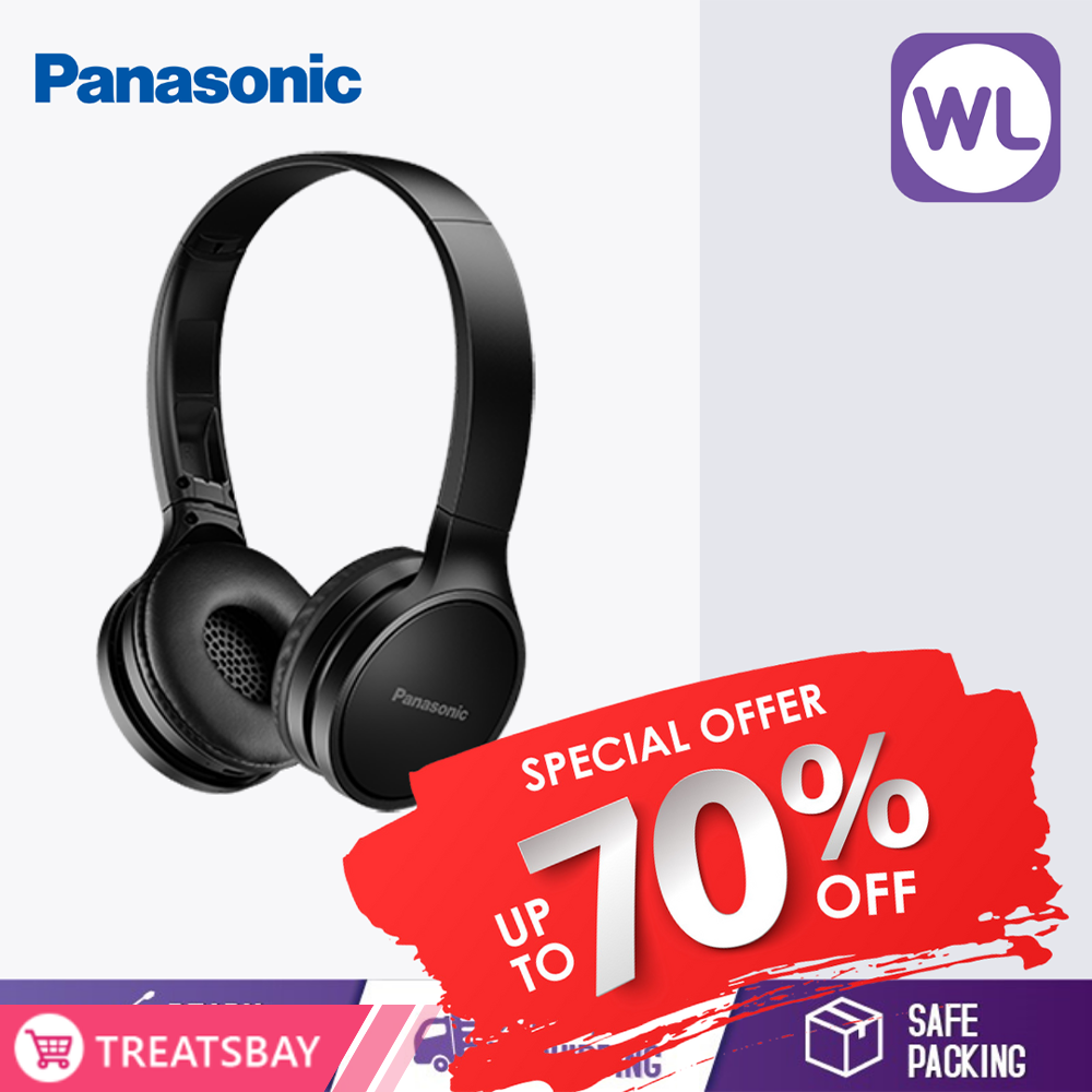 PANASONIC SPORTS WIRELESS HEADPHONES (bluetooth) RP-HF400BE-K (Black)