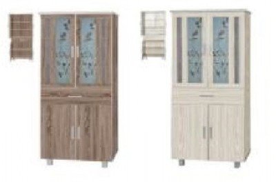 Kitchen Furniture Cabinet (K/D) (No: KC-3235-WW)