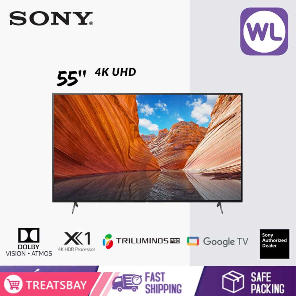 SONY 55'' 4K UHD SMART TV KD-55X80J